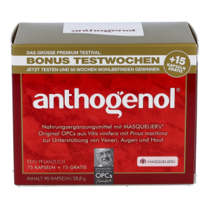OPCs Original Masqueliers Anthogenol Kapseln 75+15 90 Stk.