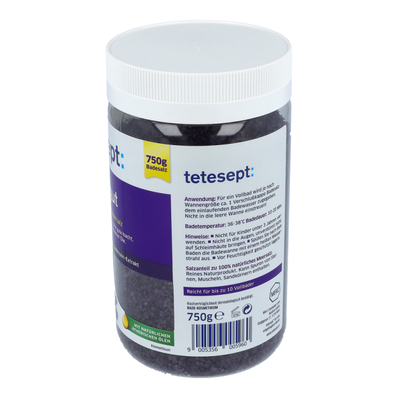 Tetesept Schlaf Gut Meersalz 750 g