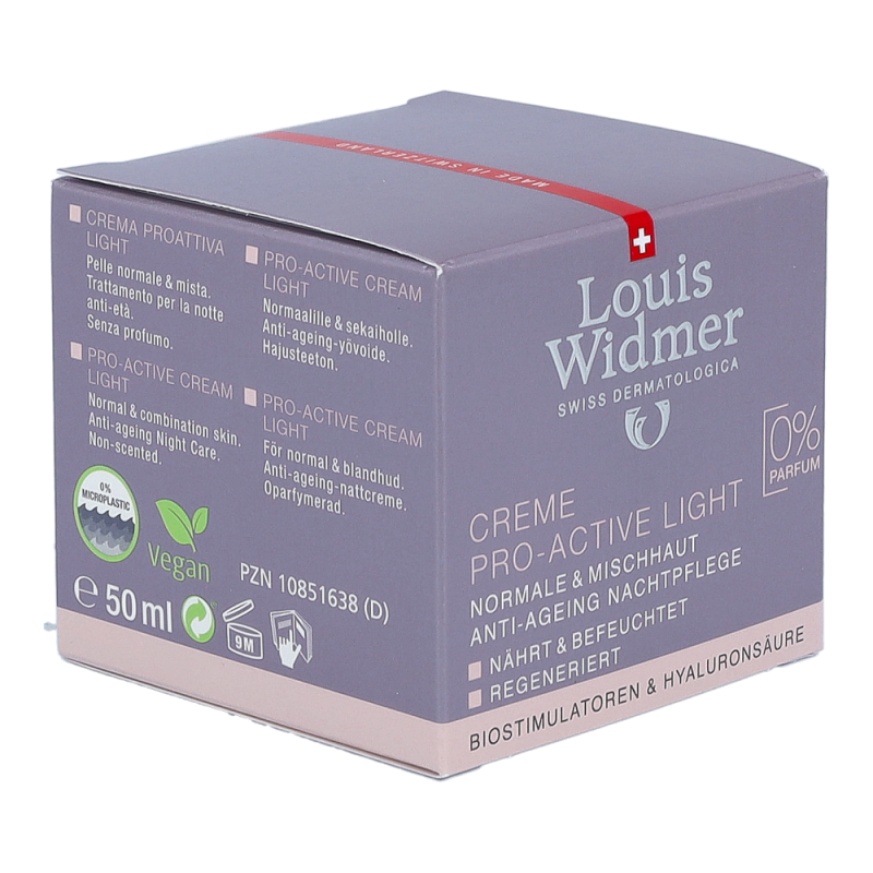 Widmer Creme Pro-active Light unparfümiert