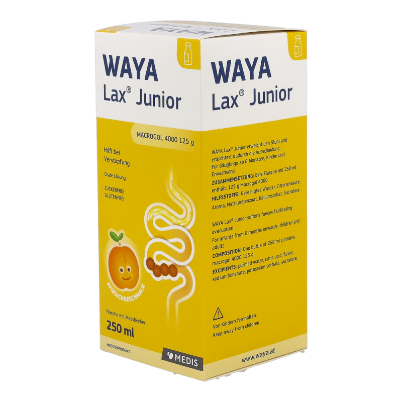 WAYA Lax Junior Lösung 250 ml