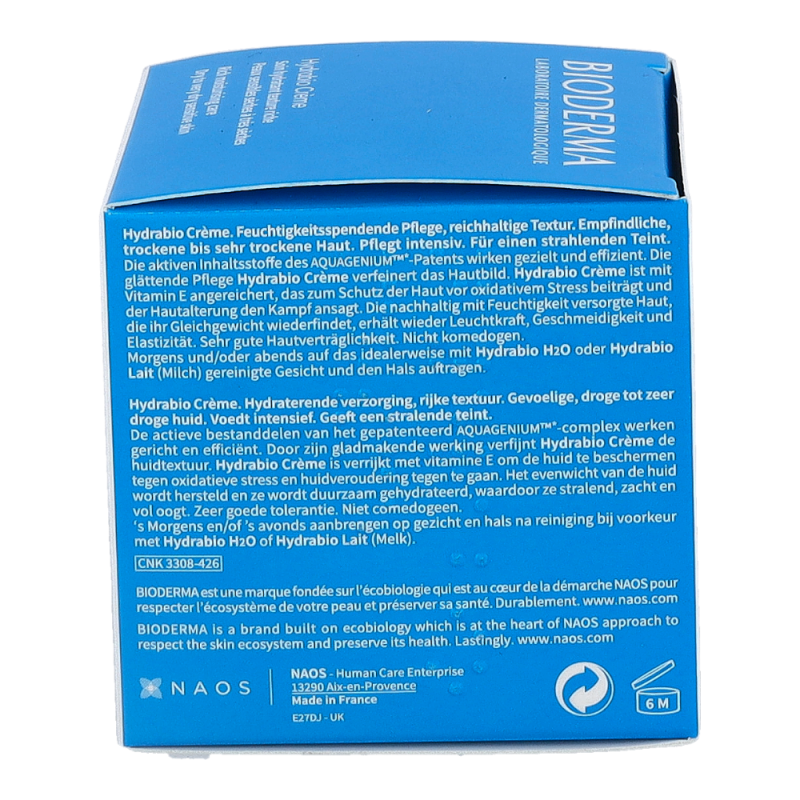 Bioderma Hydrabio Creme 50 ml