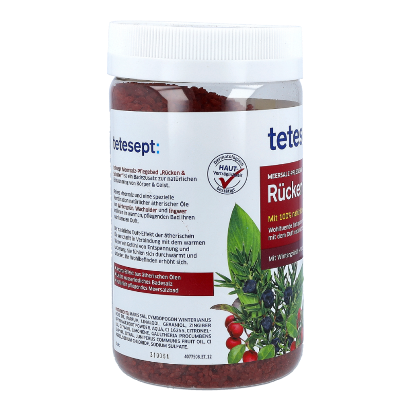Tetesept Meeressalz Rücken & Schulter 750 g