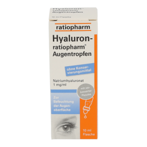 Ratiopharm Hyaluron Augentropfen 10 ml