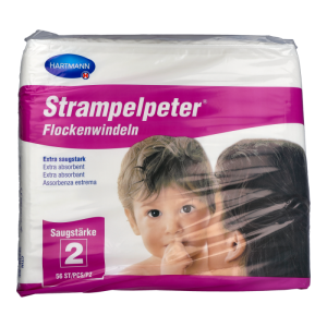 Inkontinenz Strampelp. Flockenwindel 2 56 Stk.
