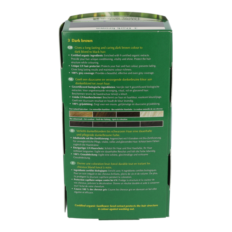 Henna Plus Longlasting Colour 100 ml Darkbrown