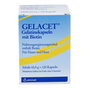 Gelacet Gelatine + Biotin Kapseln 120 Stk.