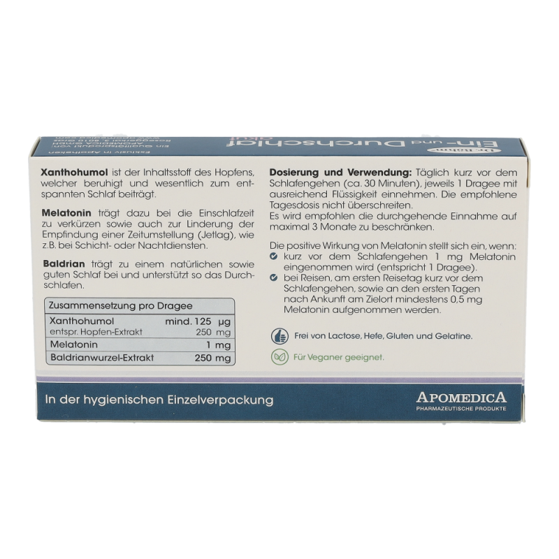 Dr. Böhm EIN- & DURCHSCHLAF akut Dragees