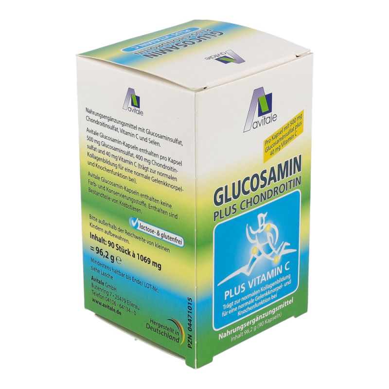 Avitale Glucosamine + Chondroitin 500 mg Kapseln 90 Stk.