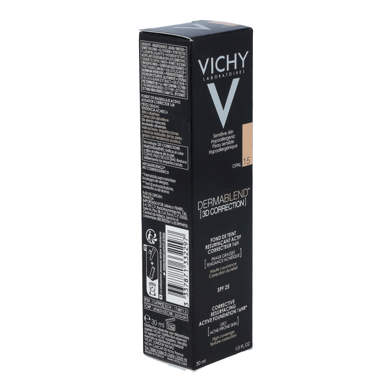 Vichy DERMABLEND Hautunebenheiten korrigierendes Make-Up 15 Opal