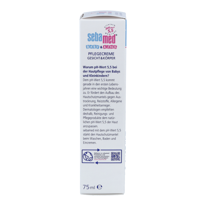 Sebamed Baby & Kind Pflegecreme Gesicht & Körper 75 ml