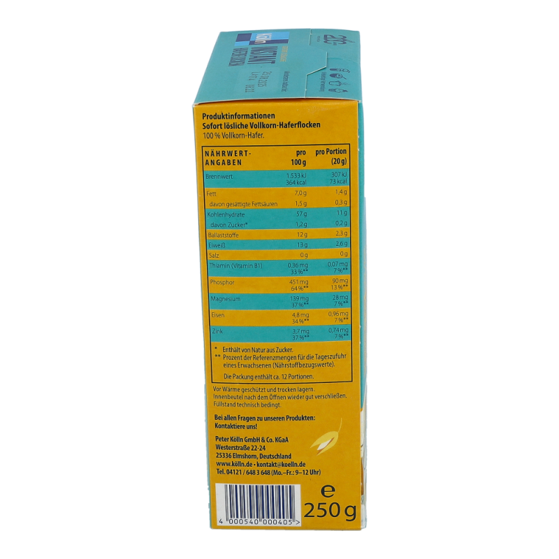 Köllnflocken 250 g Instant