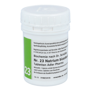 Adler Pharma Schüßler Nr. 23 Natrium Bicarbonicum 100 g D 12