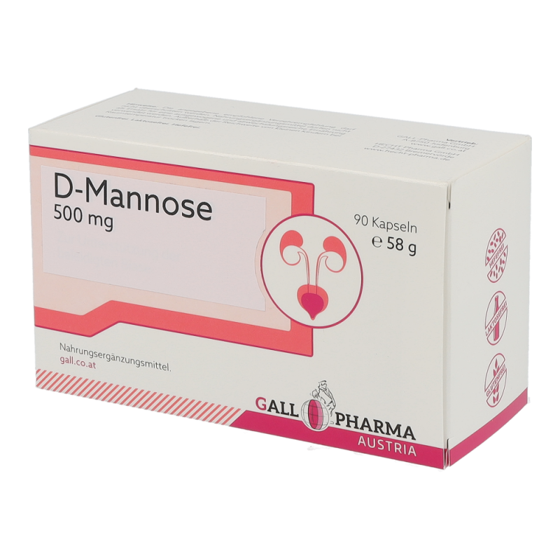 Gall Pharma D-Mannose 500 mg Kapseln 90 Stk.