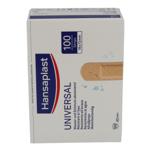 Hansaplast Universal Großpackung 1,9 x 7,2cm 100 Stk.