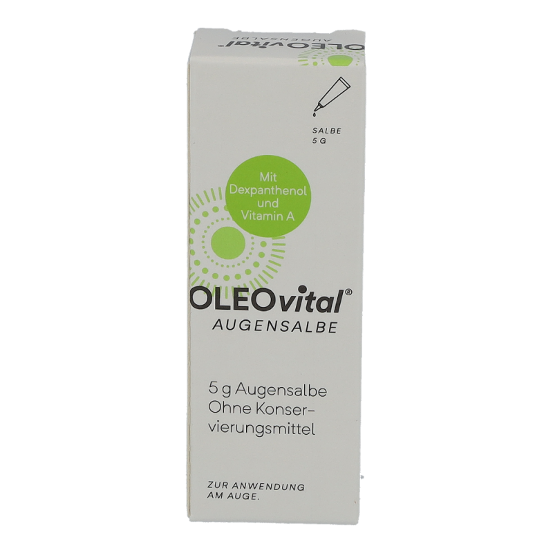 Oleovital Vitamin A + Dexpanthenol Augensalbe