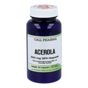Gall Pharma Acerola 500 mg Kapseln 90 Stk.