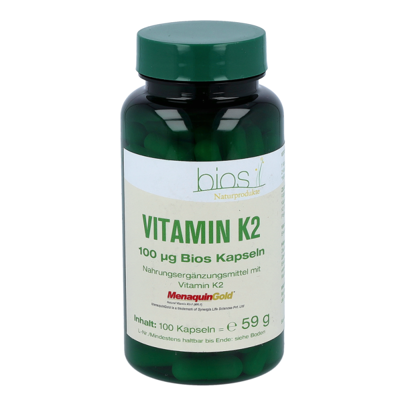Bios Vitamin K2 100 mcg Kapseln