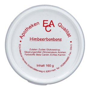 ECA Bonbons Himbeer 160 g