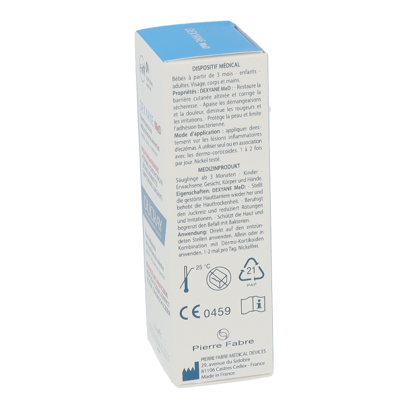 Ducray Reparierende, beruhigende Creme – Ekzemcreme DEXYANE MeD