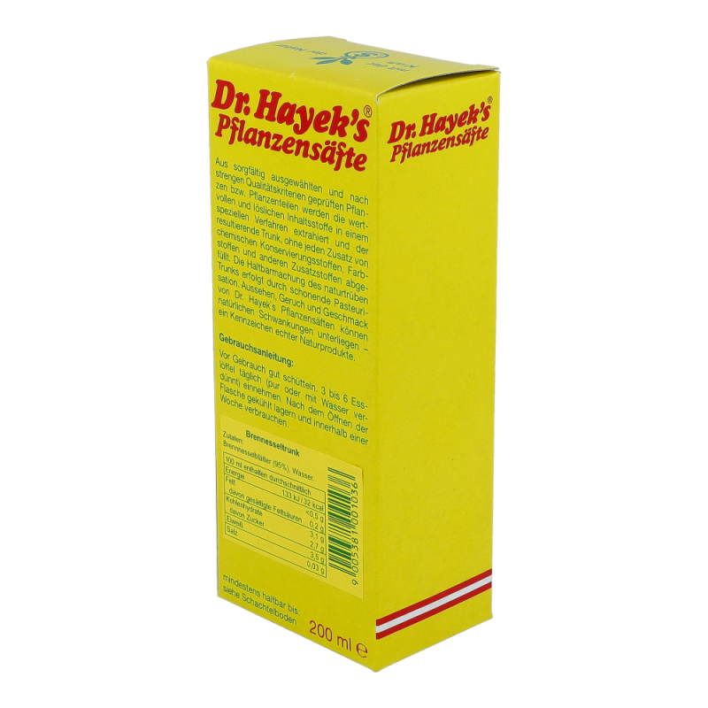Dr. Hayeks Brennnessel Saft