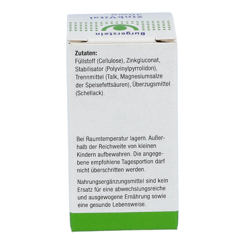 Burgerstein Zinkvital 30 mg Tabletten 40 Stk.