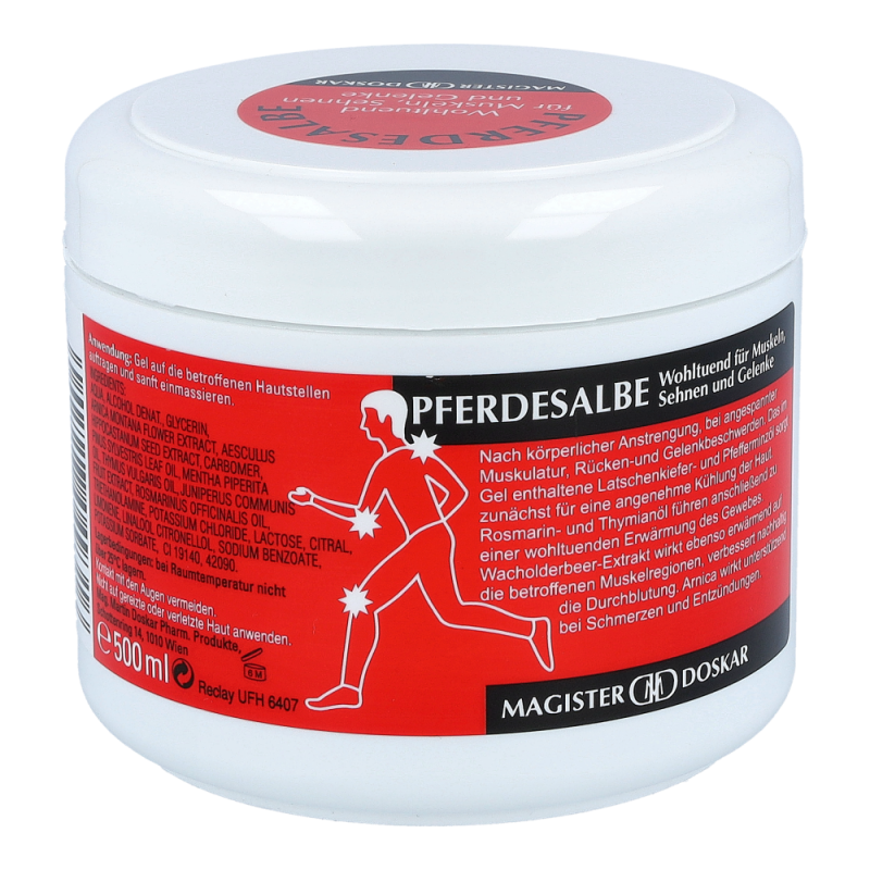 Mag. Doskar Pferdesalbe Mensch 500 ml