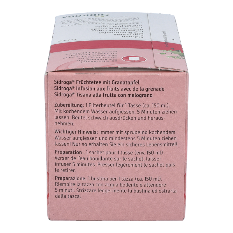 Sidroga Tee Wellness Früchte mit Granatapfel 20 Btl.
