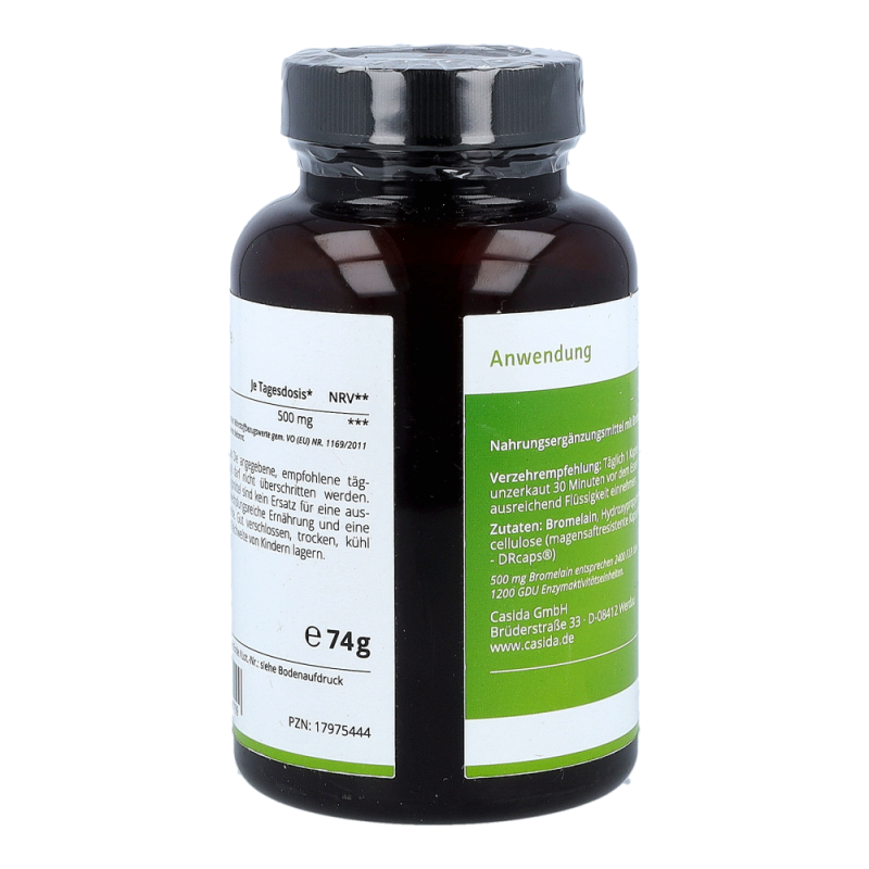 Bromelain Kapseln 500 mg hochdosiert magensaftresistent