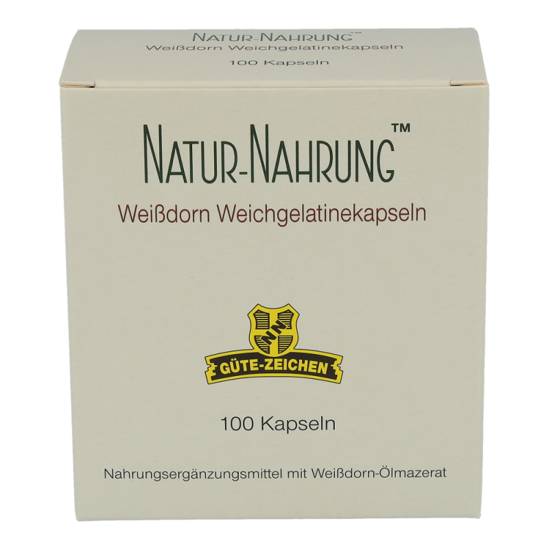 Weißdorn Weichgel Kapseln 100 Stk.