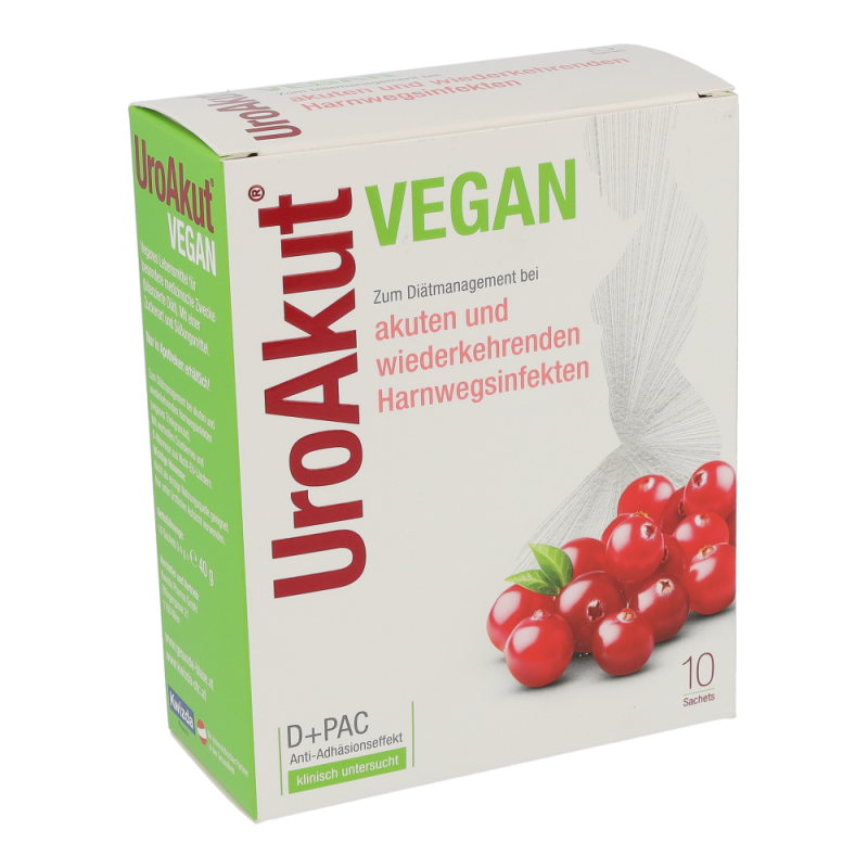 UroAkut vegan Granulat D-Mannose plus Cranberry