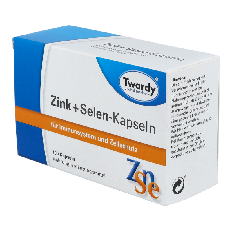 Twardy Zink plus Selen Kapseln 100 Stk.