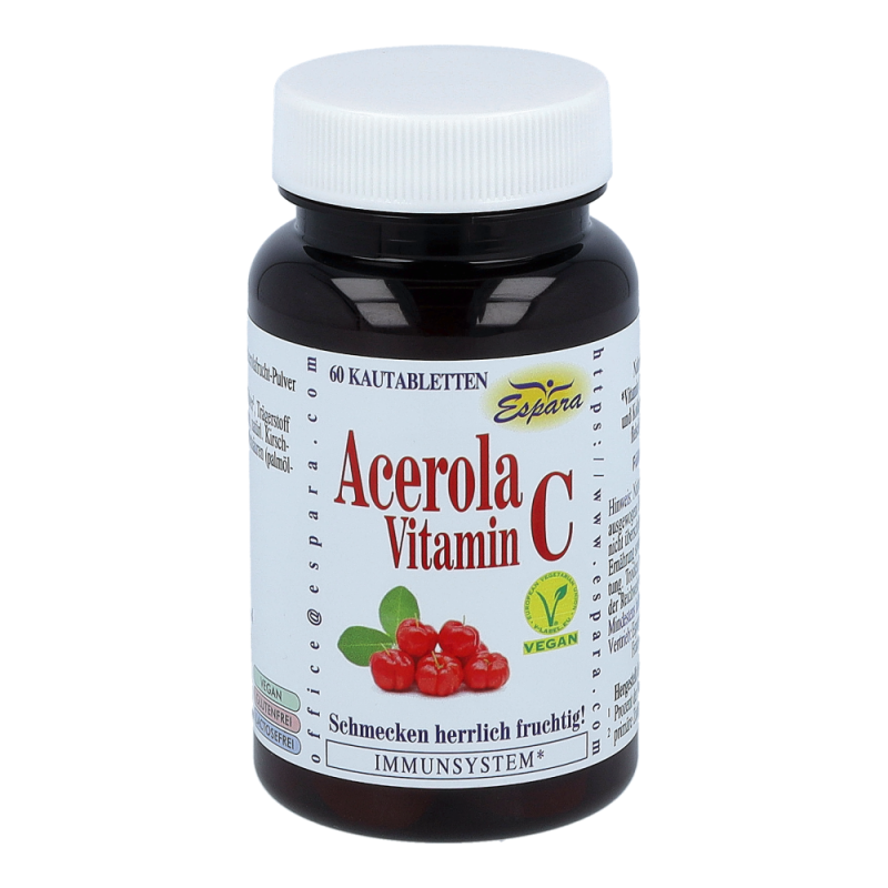Espara Acerola Vitamin C Kautabletten 60 Stk.
