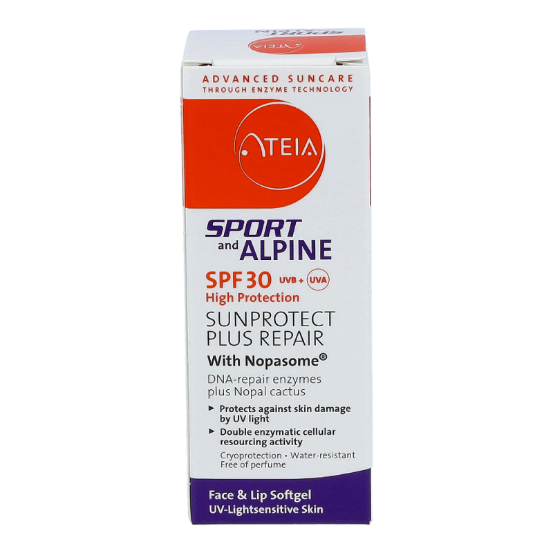Ateia Alpin SPF30 Gesicht- & Lippensoftgel
