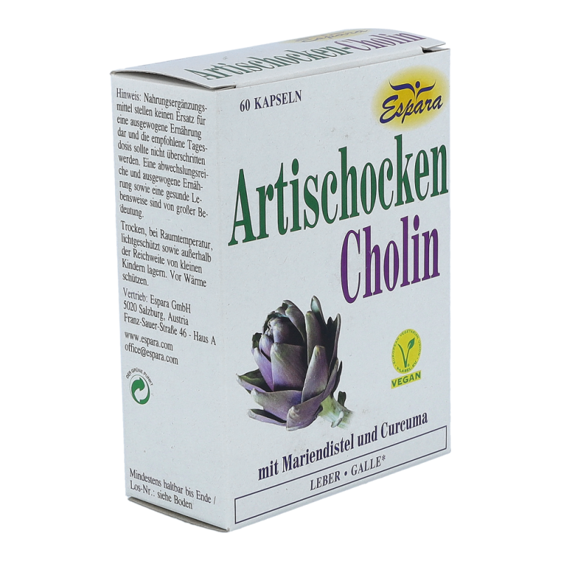 Espara Artischocken-Cholin Kapseln