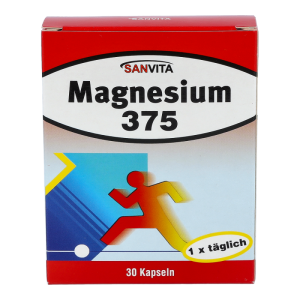 Sanvita Magnesium 375 Kapseln 30 Stk.