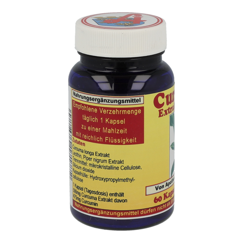 Curcuma Kapseln 500 mg Extrakt 60 Stk.