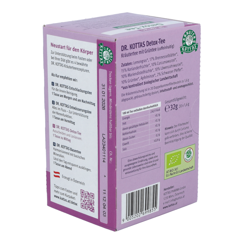 Dr. Kottas Detox-Tee 20 Btl.