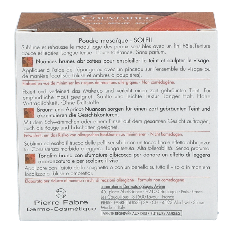 Avène – Couvrance Mosaik-Puder Bronze