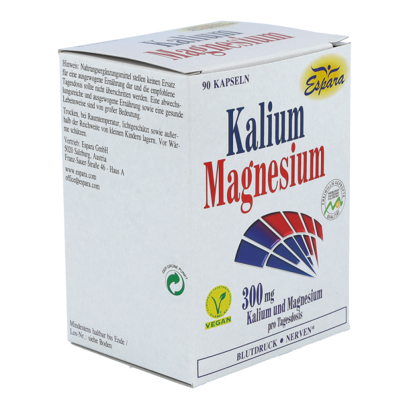 Espara Kalium Magnesium Kapseln 90 Stk.