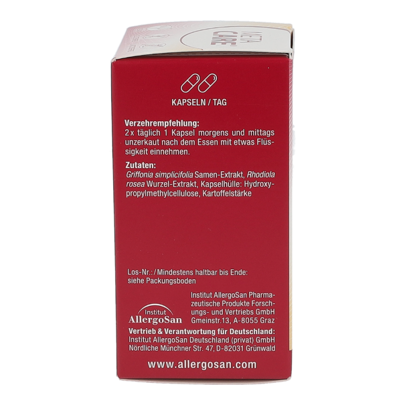 MetaCare GRIFFONIA+ Nervenberuhigende Kapseln - 60 Stück