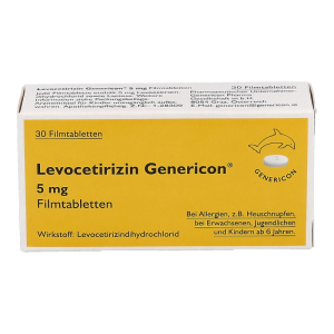 Levocetirizin Genericon 5 mg Filmtabletten