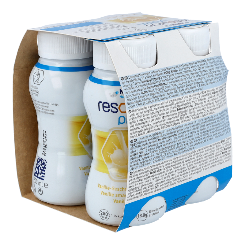 Nestlé Resource Protein 200 4 Stk. Vanille