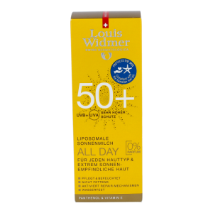 Louis Widmer All Day Sonnenmilch 50+ unparfümiert 100 ml