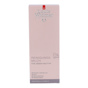 Louis Widmer Reinigungsmilch unparfümiert 200 ml