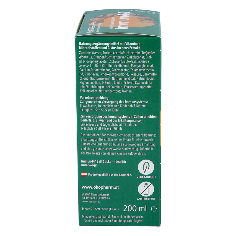 Ökopharm Immun44 Saft-Sticks