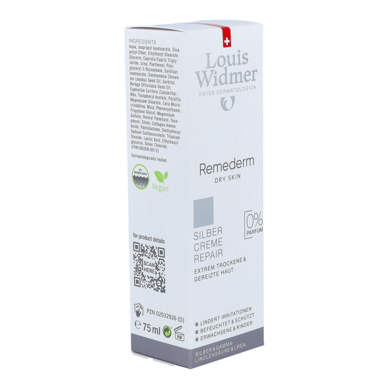 Louis Widmer Remederm Silber Creme Repair 75 ml