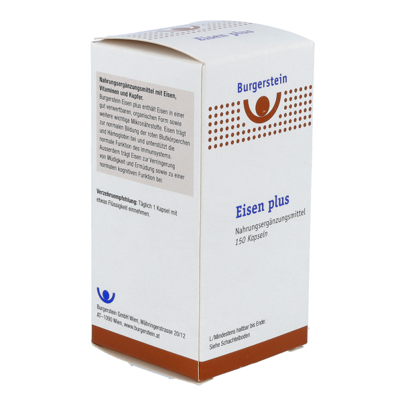 Burgerstein Eisen Plus Kapseln 150 Stk.
