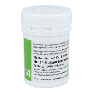 Adler Pharma Schüßler Nr. 14 Kalium Bromatum 100 g D 12