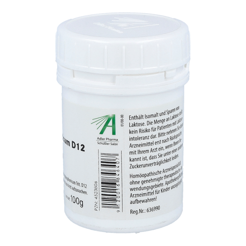 Schüßler Nr. 3 Ferrum phosphoricum D12 Kautabletten 100 g