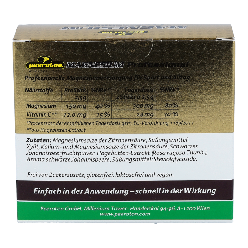 Peeroton Magnesium Professional 20×2,5g Stick